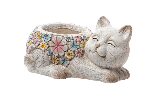 T26179 | MGO Colorful Flower Dog/Cat Container | 2Asst