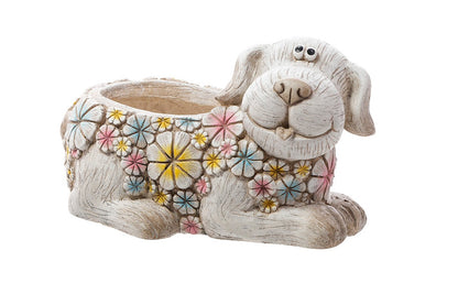 T26179 | MGO Colorful Flower Dog/Cat Container | 2Asst