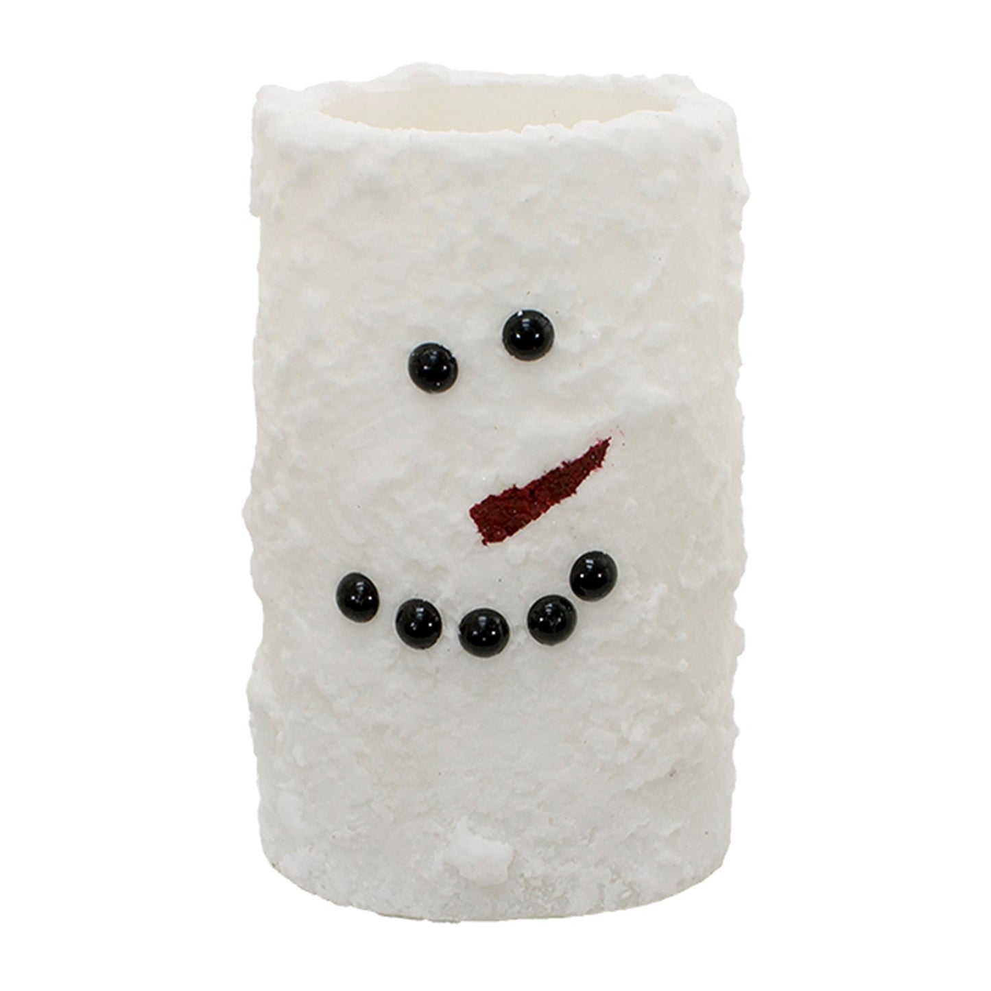 TLX69451T | MEDIUM WHITE SNOWMAN LED PILLAR