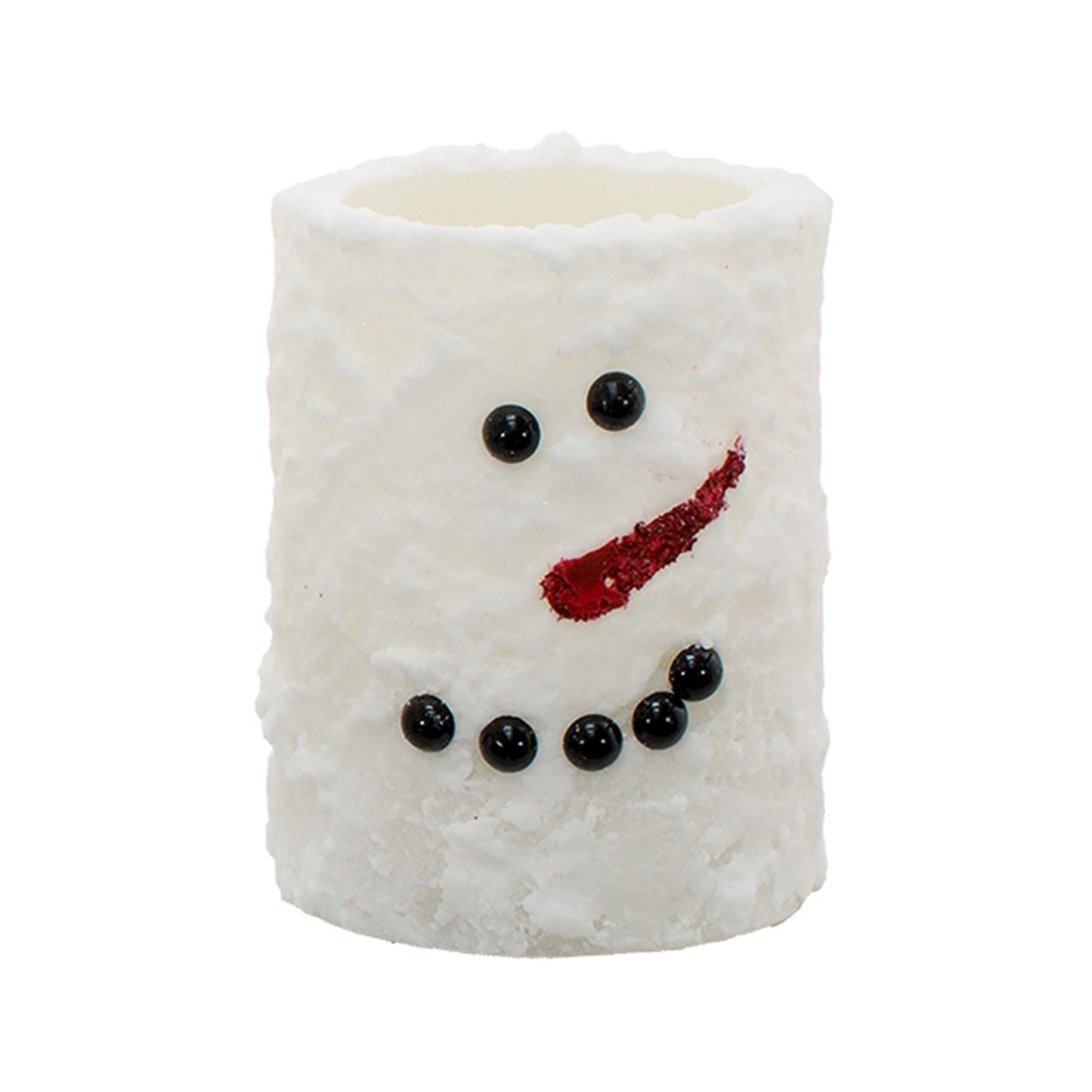 TLX69452T | SHORT WHITE SNOWMAN LED PILLAR