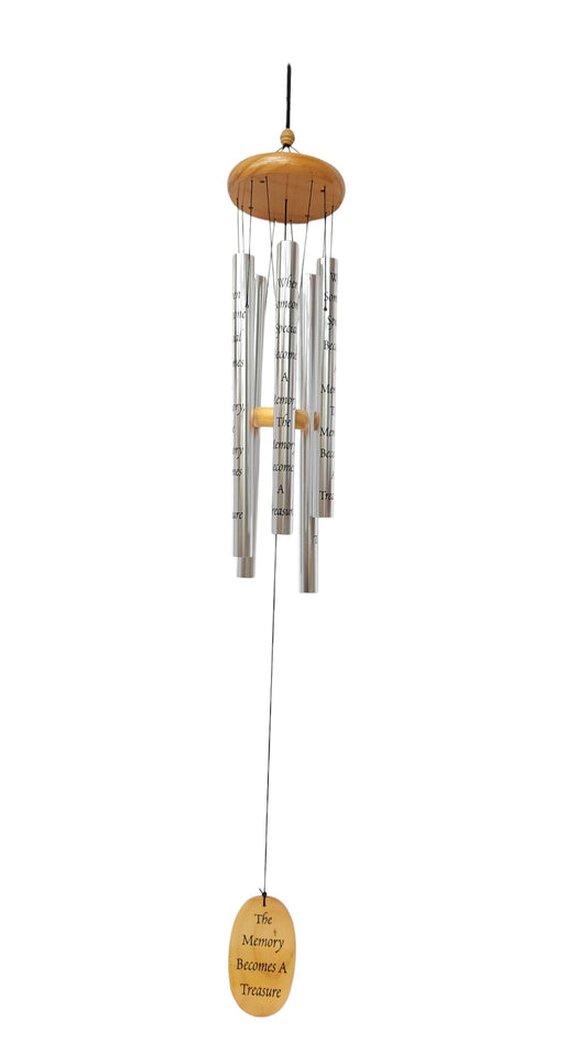 WC42602 | "MEMORY BECOMES TREASURE" WIND CHIME