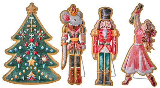 X26589 | Metal NN Nutcracker Figurines | 4 Asst. Styles