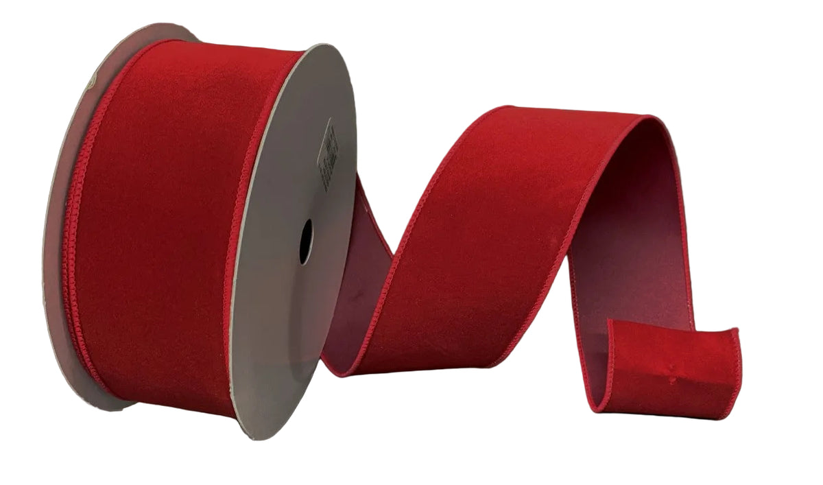 X501140-15 | 2.5" | XMAS VELVET | DK. RED | 50YDS