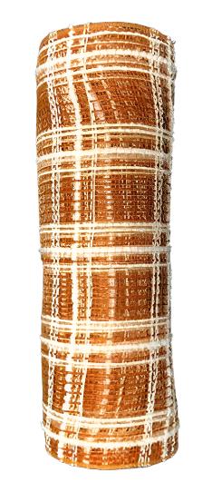 XB105210-19 Dark Orange Jute Mesh