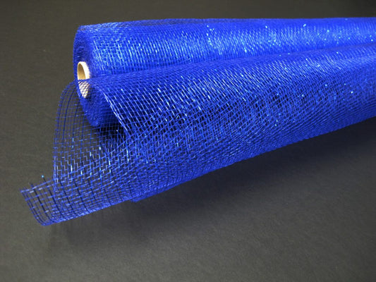 XB90510-25 Royal Blue Metallic Mesh - A&B Wholesale Market Inc