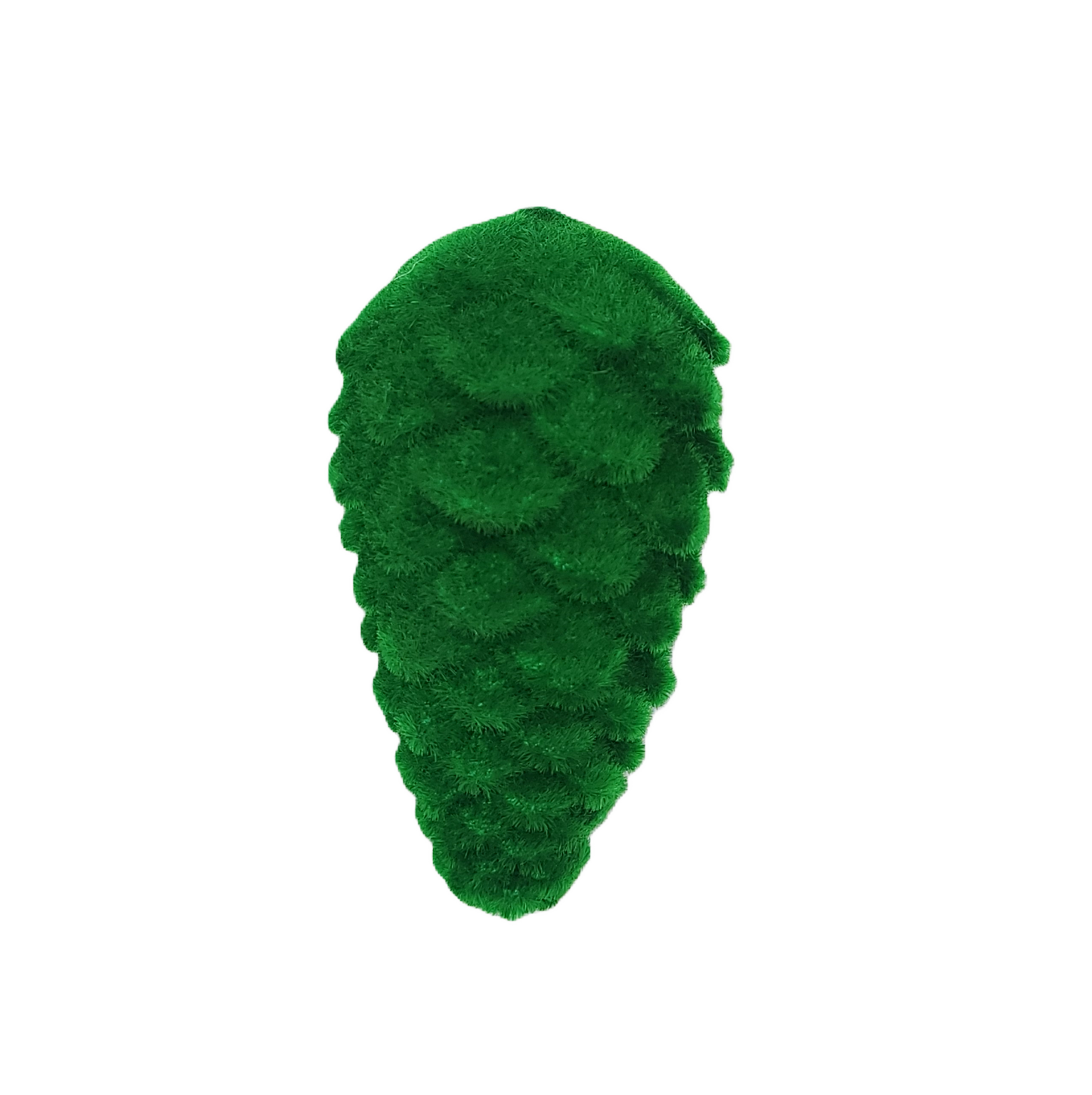 XD133198 | 7"H x 4"L | Flocked Pinecone