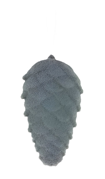 XD133199 | 7"H x 4"L | Flocked Pinecone