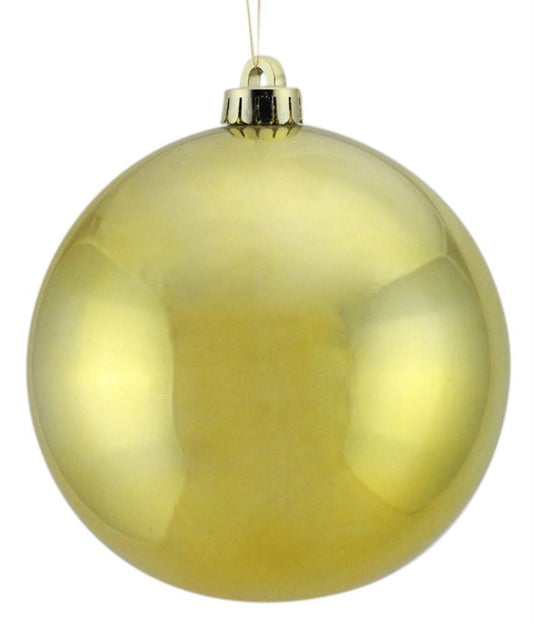 XH100508 | 250Mm | V.P. Smooth Ball Ornament | Shiny Gold