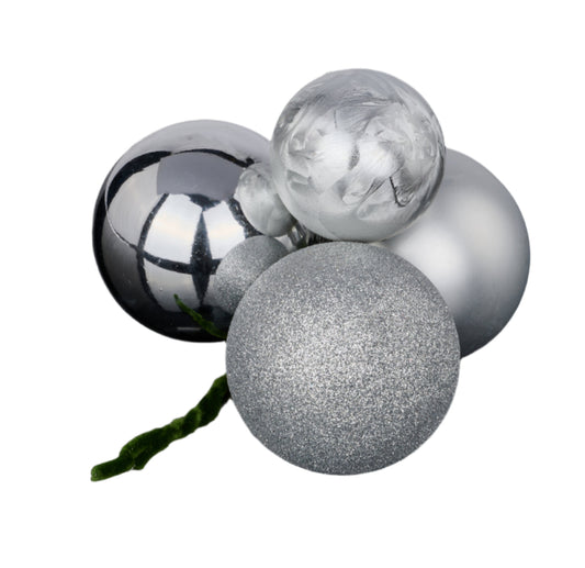 XP355526 | 80/60mm | Ball Cluster x4 | Silver
