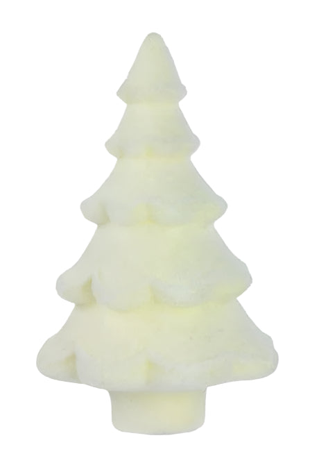 XT859297 | 14"H x 9"Dia  | Flocked Full Tree
