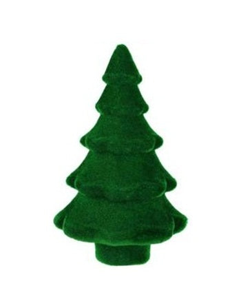 XT859298 | 14"H x 9"DIA | FLOCKED FULL TREE