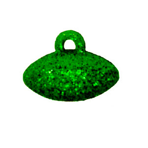 192010 Glitter Football Emerald S12 - A&B Wholesale Market Inc