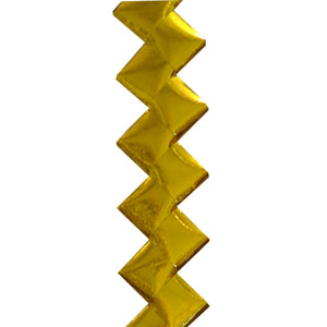 204647 | 30" | DIAMOND BACK BRAID | MET. GOLD/MET. GOLD