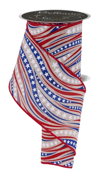LS306518 | 4" | WAVY STRIPES | 10YDS