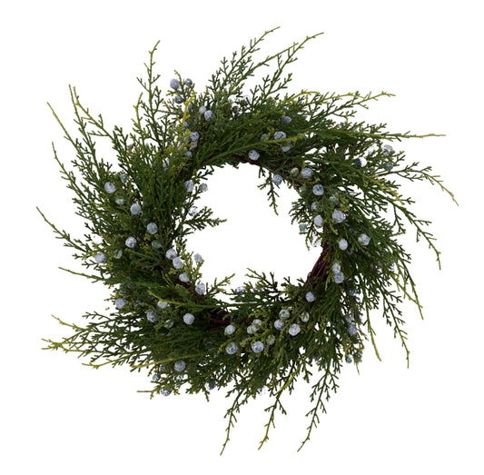 FG6644 |12"Dia | Oregon Juniper Candlering | Tt. Green
