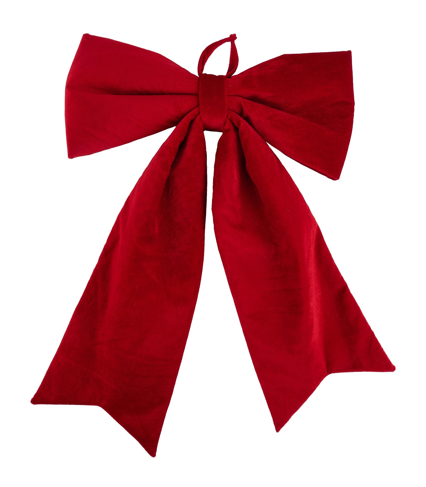 RB4421 | 21"H x 17"W | Deluxe Velvet Bow | Red