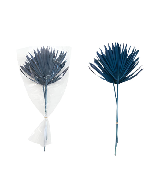 DF5797A Dried Natural Sun Cut Palm Bundle, BLUE - A&B Wholesale Market Inc