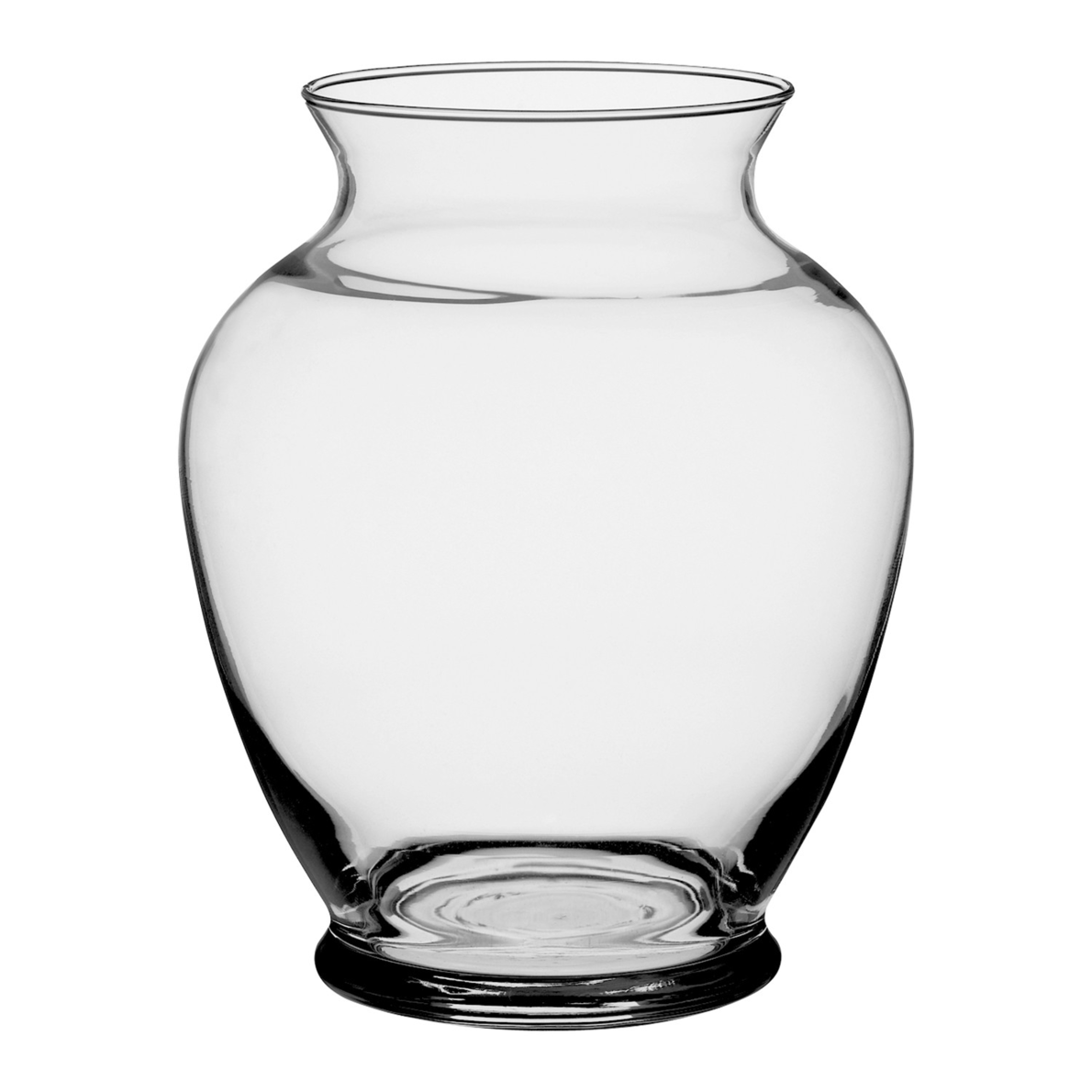 4022-09-09 | 7 1/4" | Ginger Vase | Crystal | 9Pcs/Case