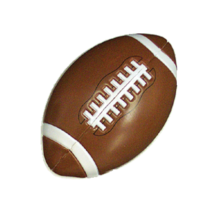 227003  3.75" HALF BALL FOOTBALL