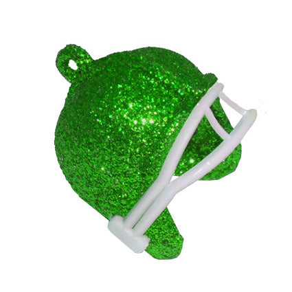 192710   1" GLITTER HELMET 6PC- EMERALD GREEN