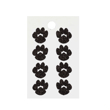 180358 Paw Print Mini BLACK - A&B Wholesale Market Inc