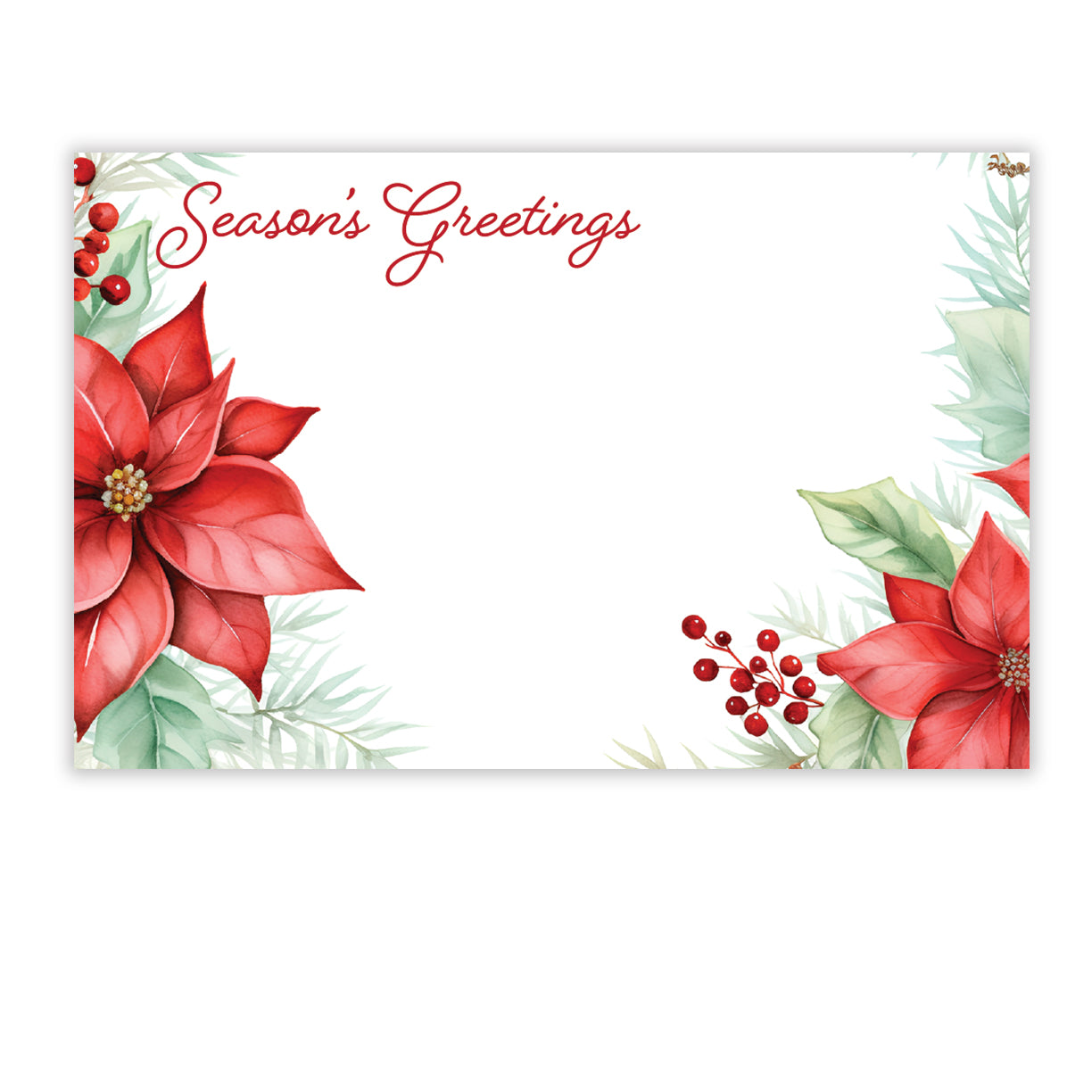 SP0736 | CHRISTMAS | "Season's Greetings" | 50Cards/Pkg