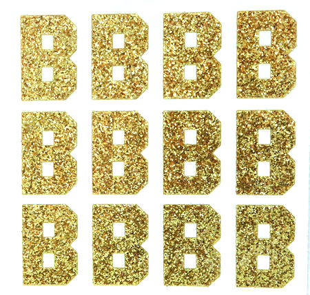 400410 B Soft Gold Letter 1.5'' - A&B Wholesale Market Inc