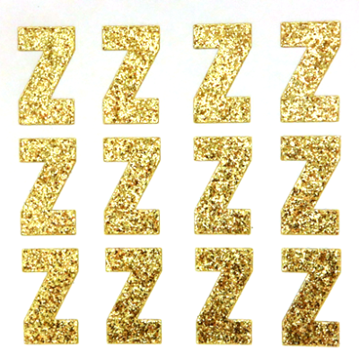 400650 Z Soft Gold Letter 1.5'' - A&B Wholesale Market Inc