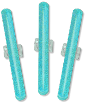 SS2315 Shimmer Slaps- Turquoise 3/Pk