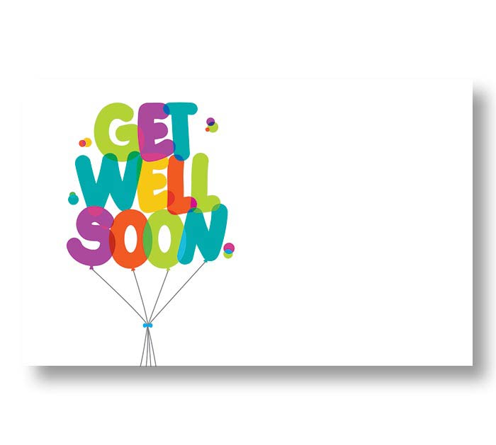 AC4905 | SYMPATHY | GET WELL SOON BALLOONS | 50PK