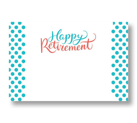 AC4911 | RETIREMENT | HAPPY RETIREMENT |50PK