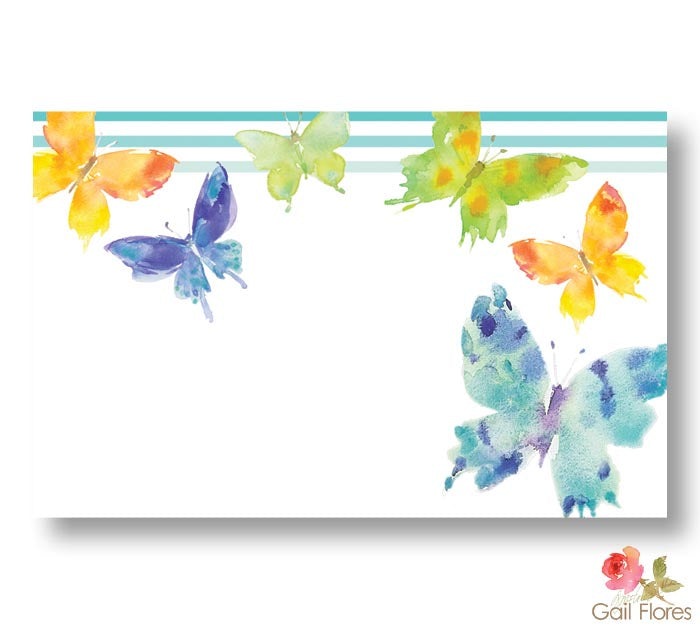 061407 Enclosure Card- Woodland Butterflies - A&B Wholesale Market Inc