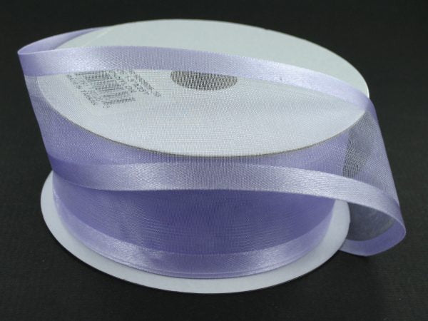 900809-30A LAVENDER SATIN EDGE SHEER 1.5"X100y - A&B Wholesale Market Inc