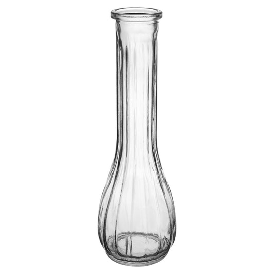 C900-24 8.5" SWIRL BUD VASE-CRYSTAL CASE/24 - A&B Wholesale Market Inc