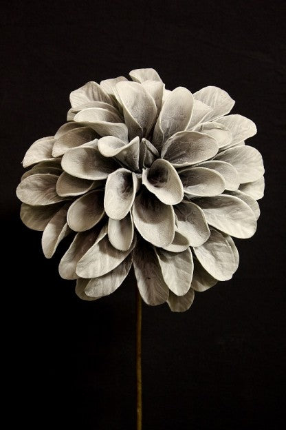 FF2350 24"H x 10"W GREY FOAM FLOWER - A&B Wholesale Market Inc