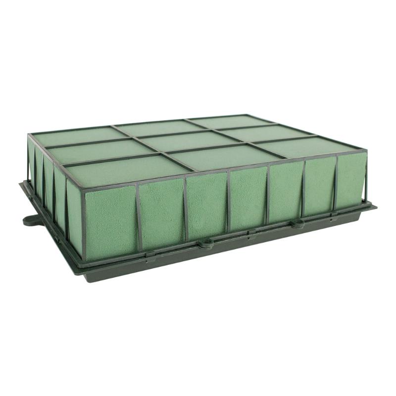 667-04-07 SERENITY CAGE 3 AQUAFOAM BRICK- GREEN - A&B Wholesale Market Inc