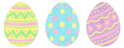 HE6166 20"OAH GLITTERED EVA EASTER EGGS 3A - A&B Wholesale Market Inc