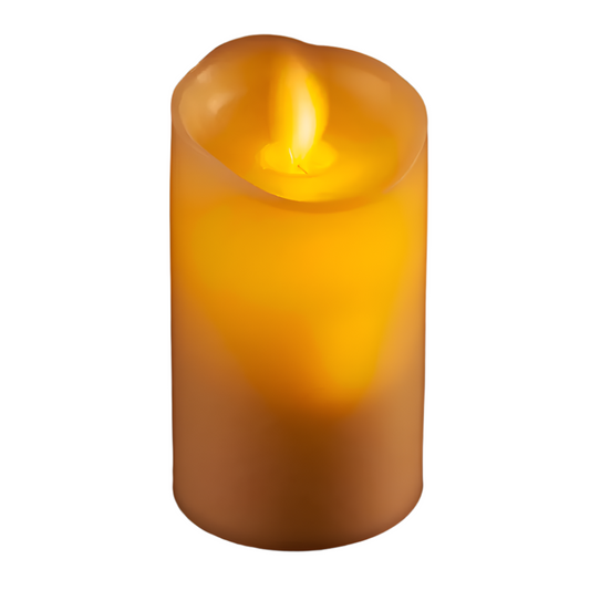 5996-Ivory 2"Dx3.5"H Led Swinging Candle 1Doz/Box - A&B Wholesale Market Inc