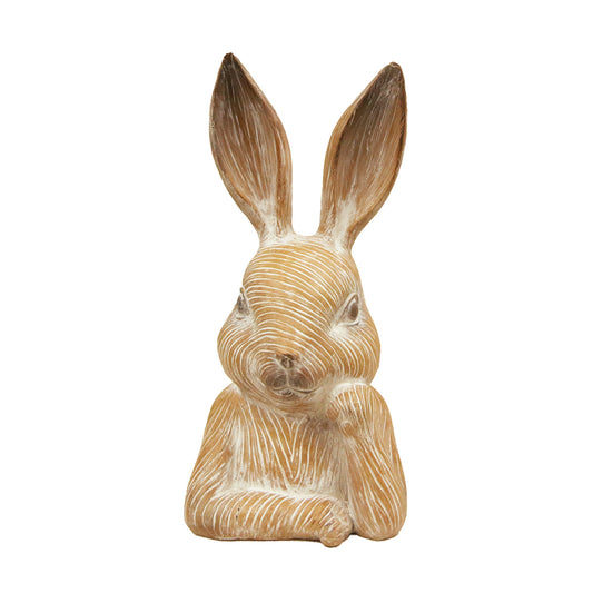 RAF41622 SMALL RESIN THINKING BUNNY - A&B Wholesale Market Inc